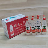 1:12 Dollhouse Miniature Simulation Mineral Water Bottle with Box Drink Model Miniaturas Play Kitchen Doll Supermarket Food Toy