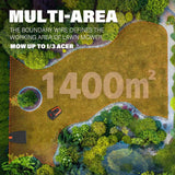 Robot Lawn Mower Automatic Robot Mower APP Controlled with Schedule Self-Charging Bluetooth/Wi-Fi Connected Robotic Lawn Mowers