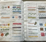 Stitch Book DIY Embroidery Book Creative Sewing Book DIY Linen Decorative Embroidery Book Binder Handmade Home Needlework Book