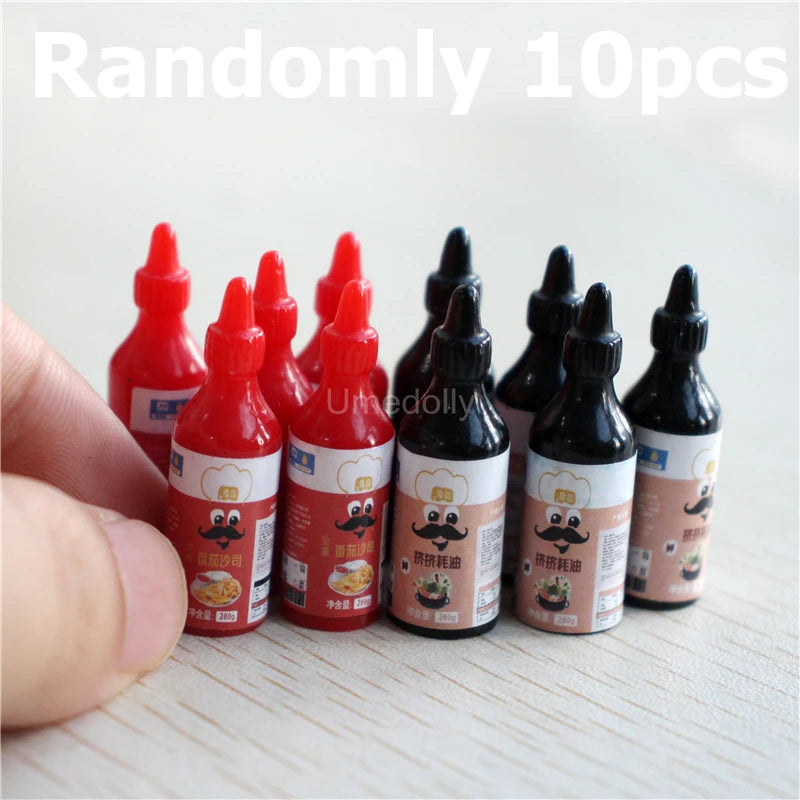 1:6 Scale Miniature Dollhouse Supermarket Shelf Mini Food Snack Beverage for Blyth BJD Doll Accessories Toy