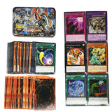 Yu Gi Oh Cards KAIBA PACK 3 Card Deck English TCG Holographic Golden White Dragon Duel Game Collection Card with Tin Box