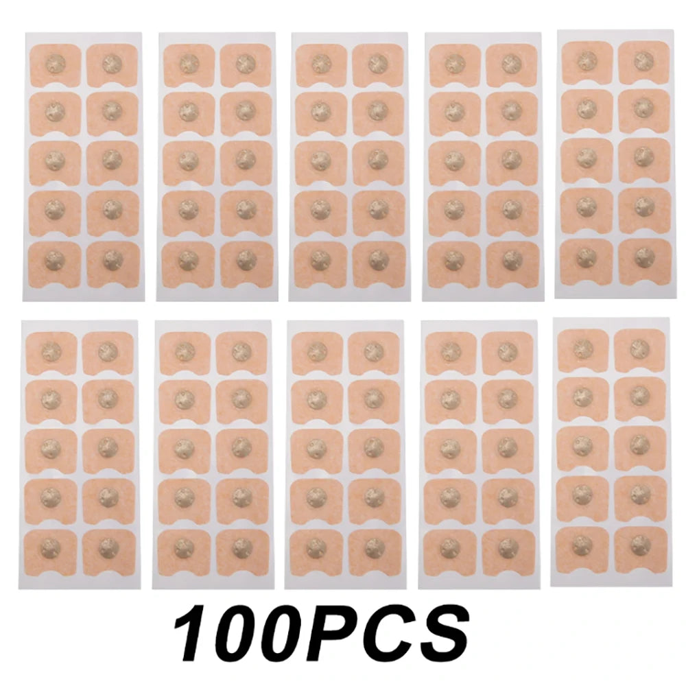 10/100/200 Pcs Nose Patches Magnetic Suction Iron Nasal Strips Increase Air Improve Sleep Quality Reduce Snoring Tools
