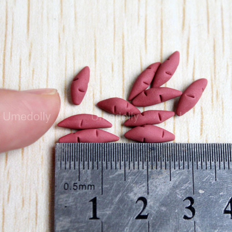 1:12 Scale Miniature Vegetable Mini Corn Carrot Pretend Play Dollhouse Food for OB11 BJD Doll Kitchen Supermarket Toy