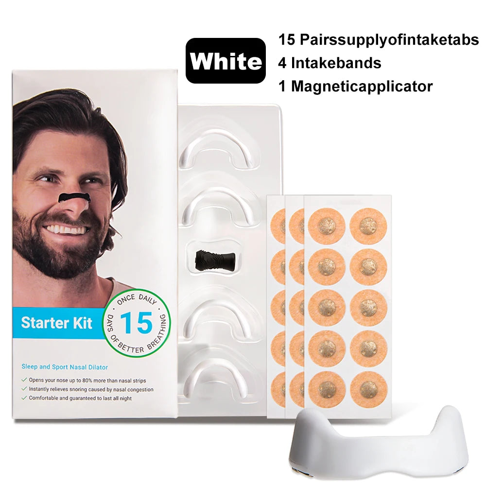 Sport Nasal Dilator Sleep Nose Breathing Anti-Snoring Magnetic Nasal Strips Nasal Strips Breathing Boost Oxygen Intake