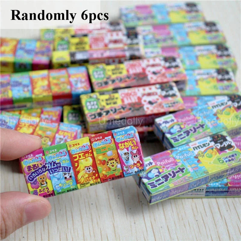 1/6 Scale Miniature Dollhouse Supermarket Store Food Mini Snacks Drinks for Doll Blyth BJD Accessories Toy