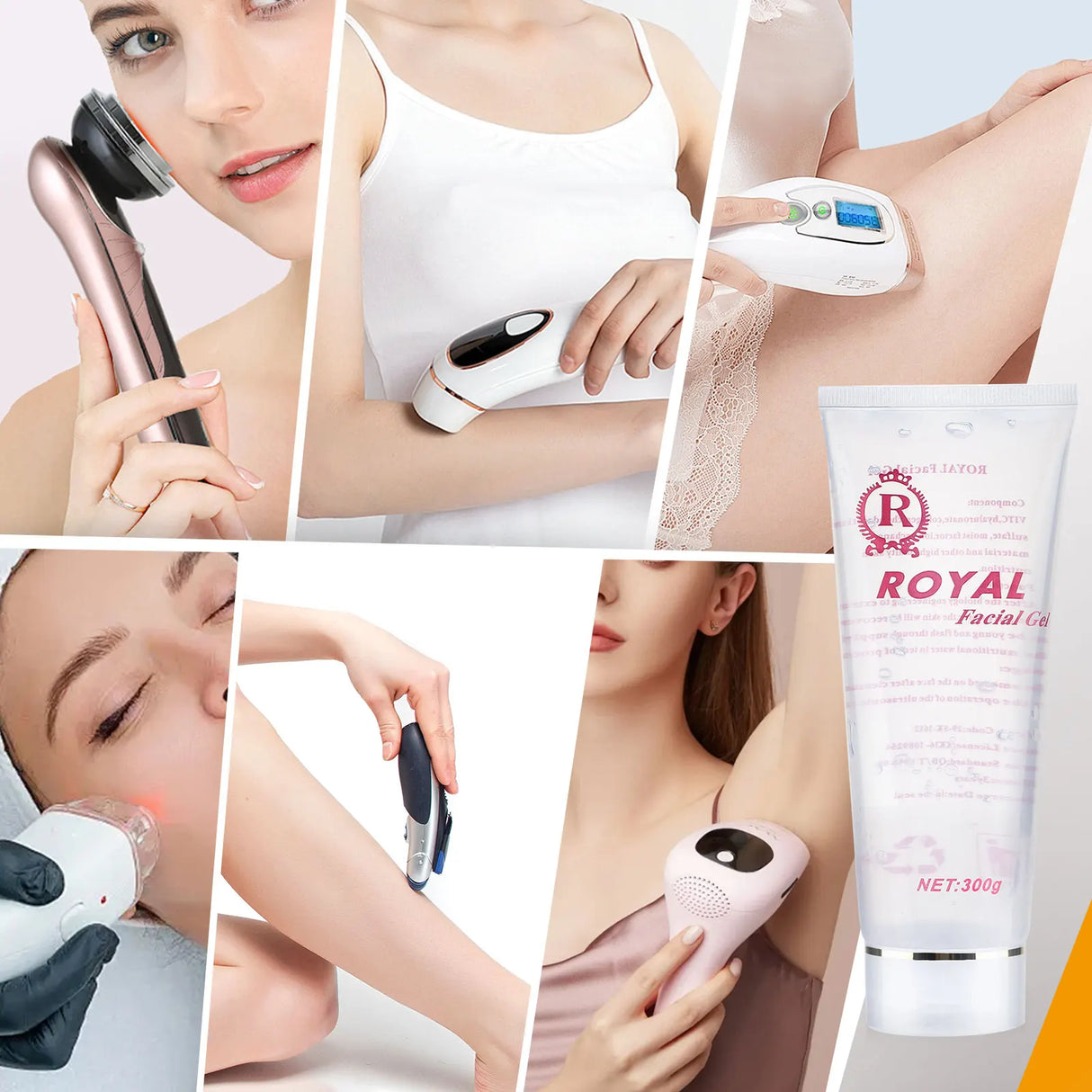 300g Ultrasonic Gel for 40K Cavitation RF Body Slimming Beauty Health Radio Frequency Conductive Gel for Fat Burning RF Device