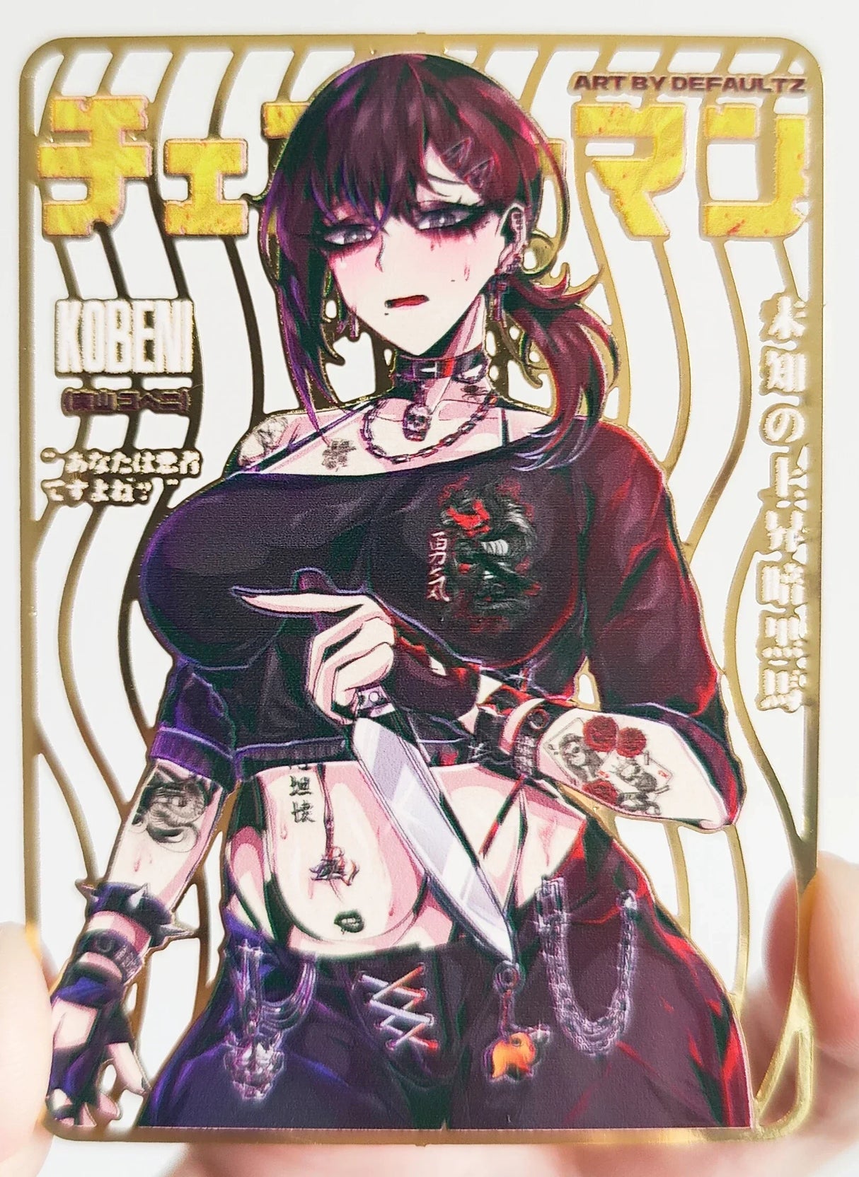 28PC/Set Anime Goddess Story DIY ACG Tsunade Albedo Kurumi Sexy Metal Card Collectible Cards Boys Play Toys Birthday Gifts