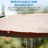 2x3m/3x4m Sunshade Net Rectangle HDPE Shade Trap with Grommets Shade Mesh Shade Canopy for Patio Backyard Lawn Garden