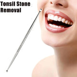 1Pc Tonsil Stone Removal Ear Wax Remover Tool Steel Remover Mouth Cleaning Care Tools Tonsil Stone Remover Health Care