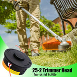 1pc 25 - 2 Trimmer Cam Head for STIHL FS55C/FS55R and More - Universal Mowing Head