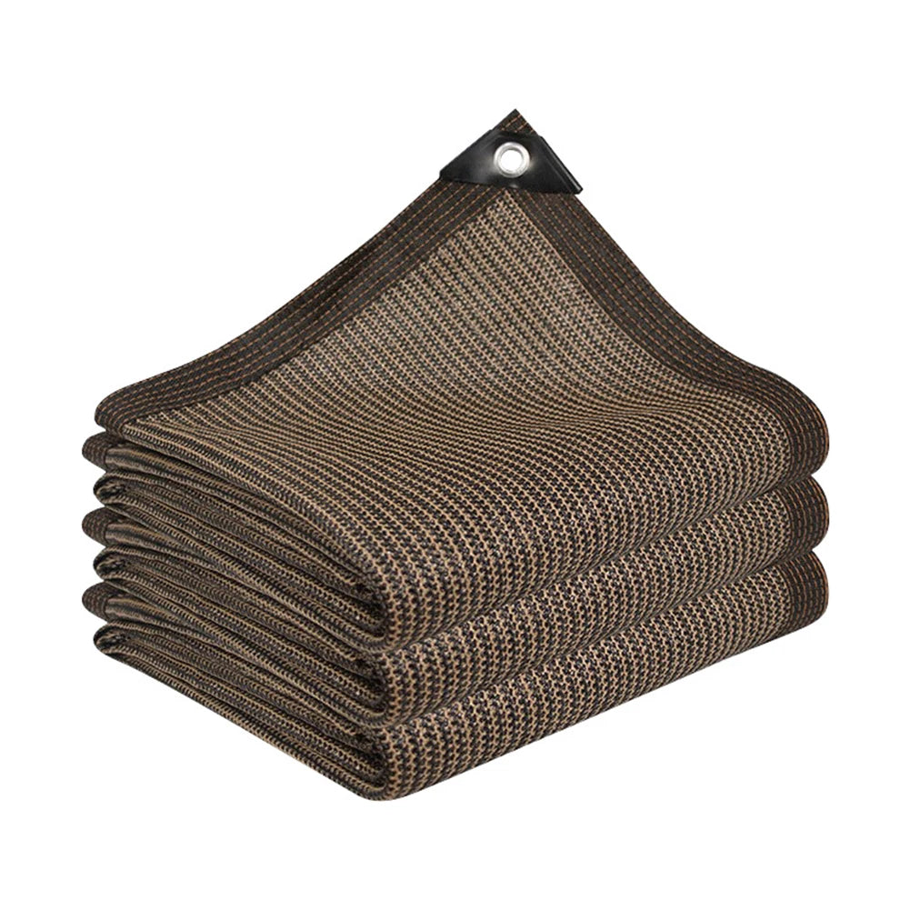 2x3m/3x4m Sunshade Net Rectangle HDPE Shade Trap with Grommets Shade Mesh Shade Canopy for Patio Backyard Lawn Garden