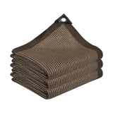 2x3m/3x4m Sunshade Net Rectangle HDPE Shade Trap with Grommets Shade Mesh Shade Canopy for Patio Backyard Lawn Garden
