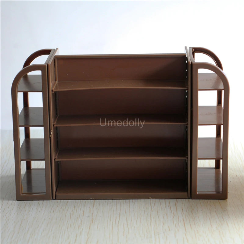 1:6 Scale Miniature Dollhouse Supermarket Shelf Mini Food Snack Beverage for Blyth BJD Doll Accessories Toy