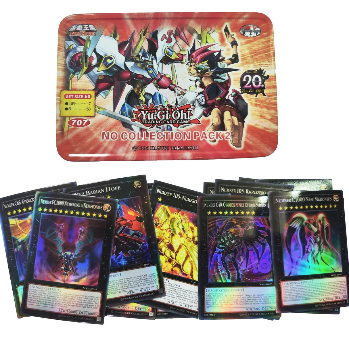 Yu Gi Oh Cards EXODIA PACK Card English Holographic Golden White Dragon Duel Game Collection Card with Tin Box