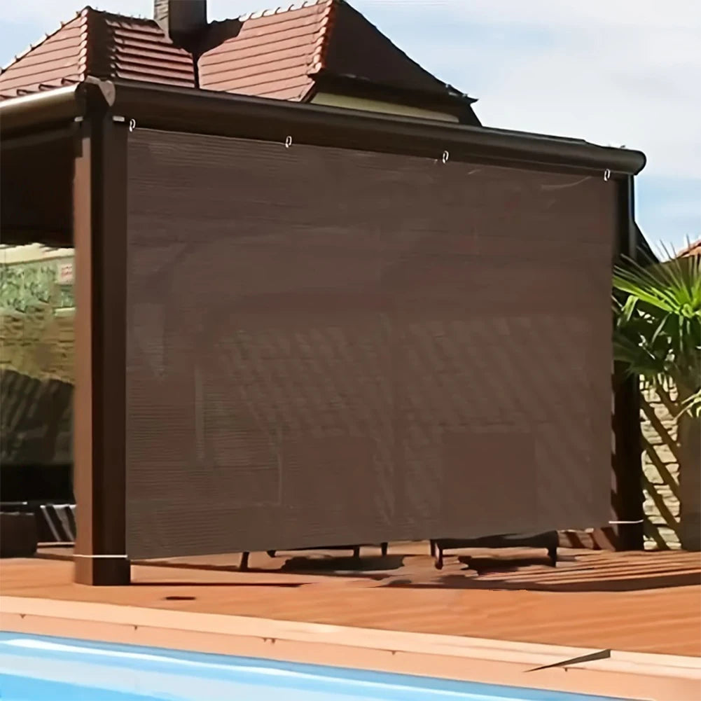 2x3m/3x4m Sunshade Net Rectangle HDPE Shade Trap with Grommets Shade Mesh Shade Canopy for Patio Backyard Lawn Garden