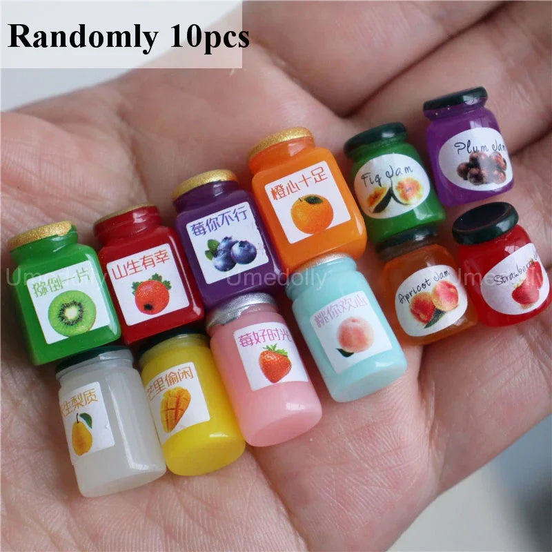 1/6 Scale Miniature Dollhouse Supermarket Store Food Mini Snacks Drinks for Doll Blyth BJD Accessories Toy