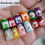1/6 Scale Miniature Dollhouse Supermarket Store Food Mini Snacks Drinks for Doll Blyth BJD Accessories Toy