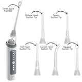 Vacuum Tonsil Stone Remover Tool Built-In LED light  8 Suction Modes Anti Bad Breath Oral Irrigator&Tongue Coating Scraper