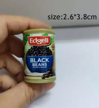 1/6 Scale Miniature Supermarket Fruit Juice Jam Daily Necessities for Doll Food Kitchen Accessories
