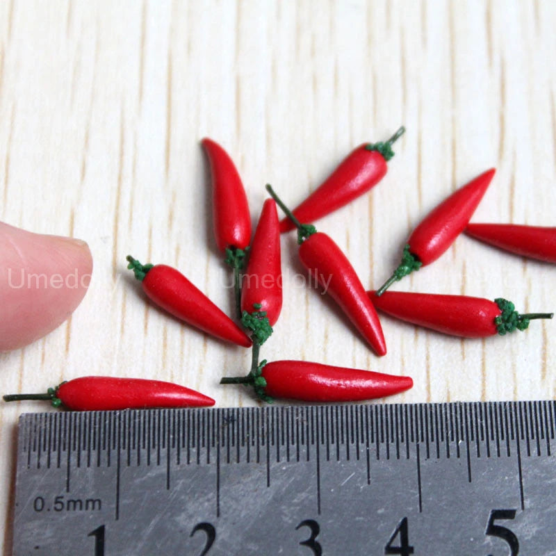 1:12 Scale Miniature Vegetable Mini Corn Carrot Pretend Play Dollhouse Food for OB11 BJD Doll Kitchen Supermarket Toy