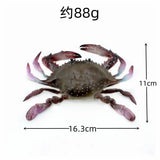 Simulation Crab Fake Food Artificial Seafood Food Model Kitchen Photography Props Restaurant Shop Window Display Home Decor
