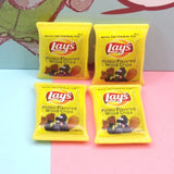 1/6Dollhouse Miniature Food Play Convenience Store Supermarket Mini Snack Cookies Potato Chips Chocolate Sauce Doll Accessories