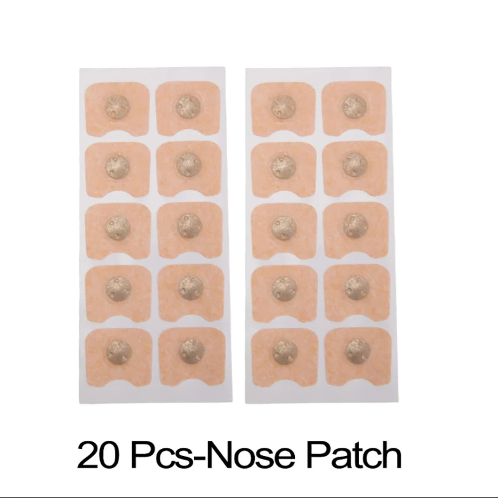 10/100/200 Pcs Nose Patches Magnetic Suction Iron Nasal Strips Increase Air Improve Sleep Quality Reduce Snoring Tools
