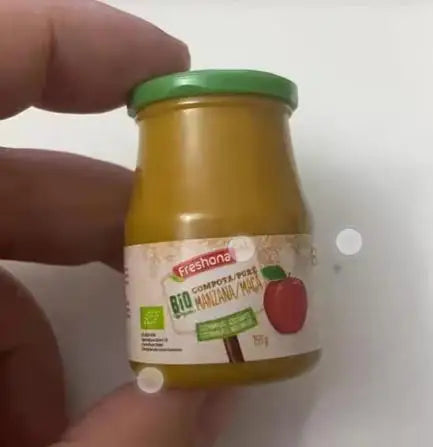 1/6 Scale Miniature Supermarket Fruit Juice Jam Daily Necessities for Doll Food Kitchen Accessories