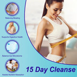 15 Day Cleanse and Detox - Reduce Abdominal Pain, Bloating, Constipation and Aid Gut Health
