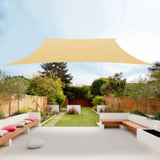 3*3M Sun Shade Sail Square Sun Shelter Waterproof UV-Proof Awning for Garden Pool Lawn Terrace