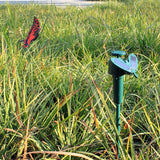Solar Powered Flying Wobble Solar Flying Bird Butterfly Artificial Fake Hummingbird Dancing Fluttering Butterflies Garden Decor