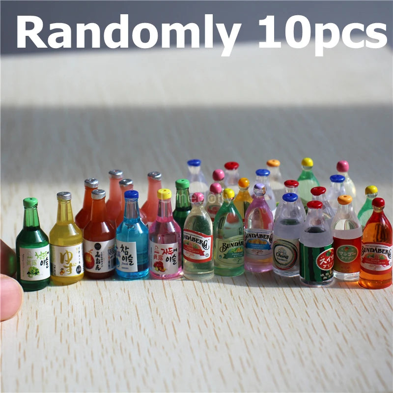 1:6 Scale Miniature Dollhouse Supermarket Shelf Mini Food Snack Beverage for Blyth BJD Doll Accessories Toy