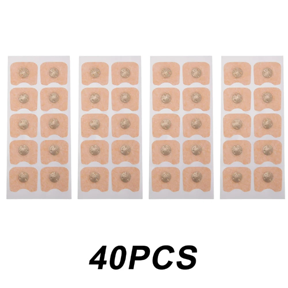 10/100/200 Pcs Nose Patches Magnetic Suction Iron Nasal Strips Increase Air Improve Sleep Quality Reduce Snoring Tools