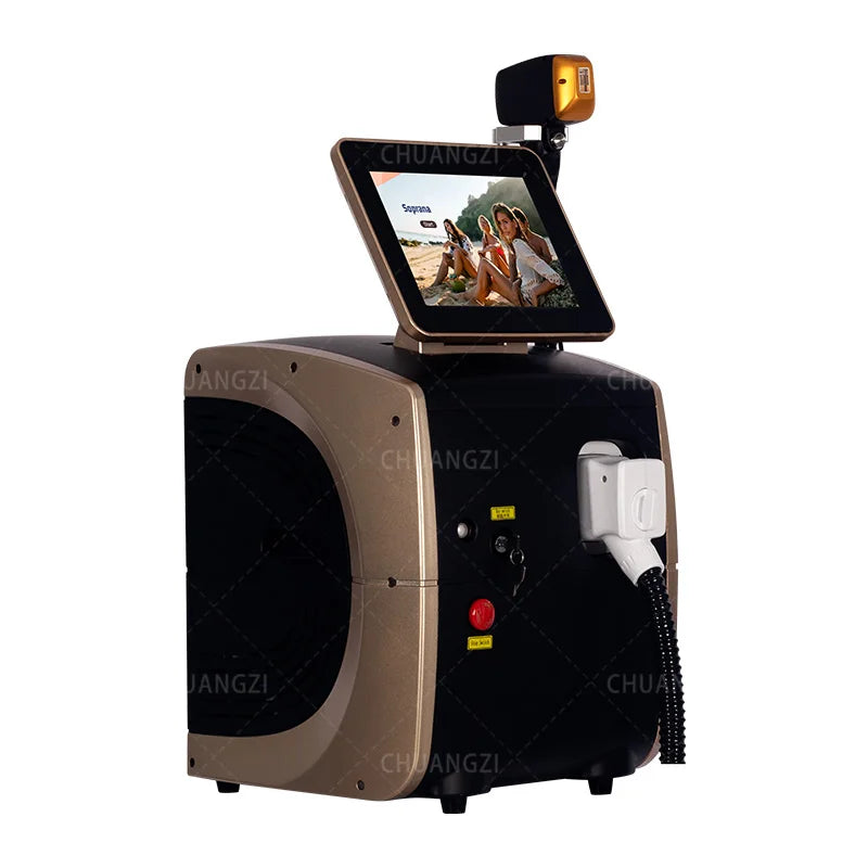3000W Face 808nm Diode Laser Hair Removal Machine Alexandrit Permanent Painless Physical Underarm Body Care Depilation Equipment