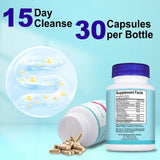 15 Day Cleanse and Detox - Reduce Abdominal Pain, Bloating, Constipation and Aid Gut Health