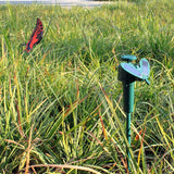 Solar Powered Flying Wobble Solar Flying Butterfly Decor Cute Animal Butterfly Bird Garden Stake Yard Outdoor Lawn Decor
