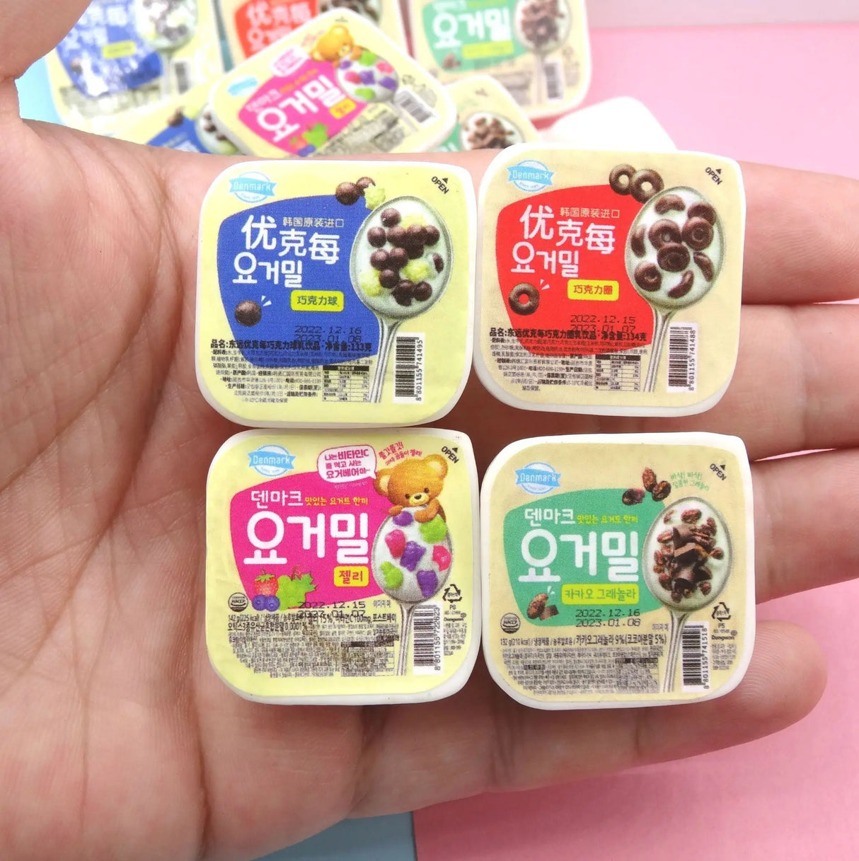 1/6Dollhouse Miniature Food Play Convenience Store Supermarket Mini Snack Cookies Potato Chips Chocolate Sauce Doll Accessories