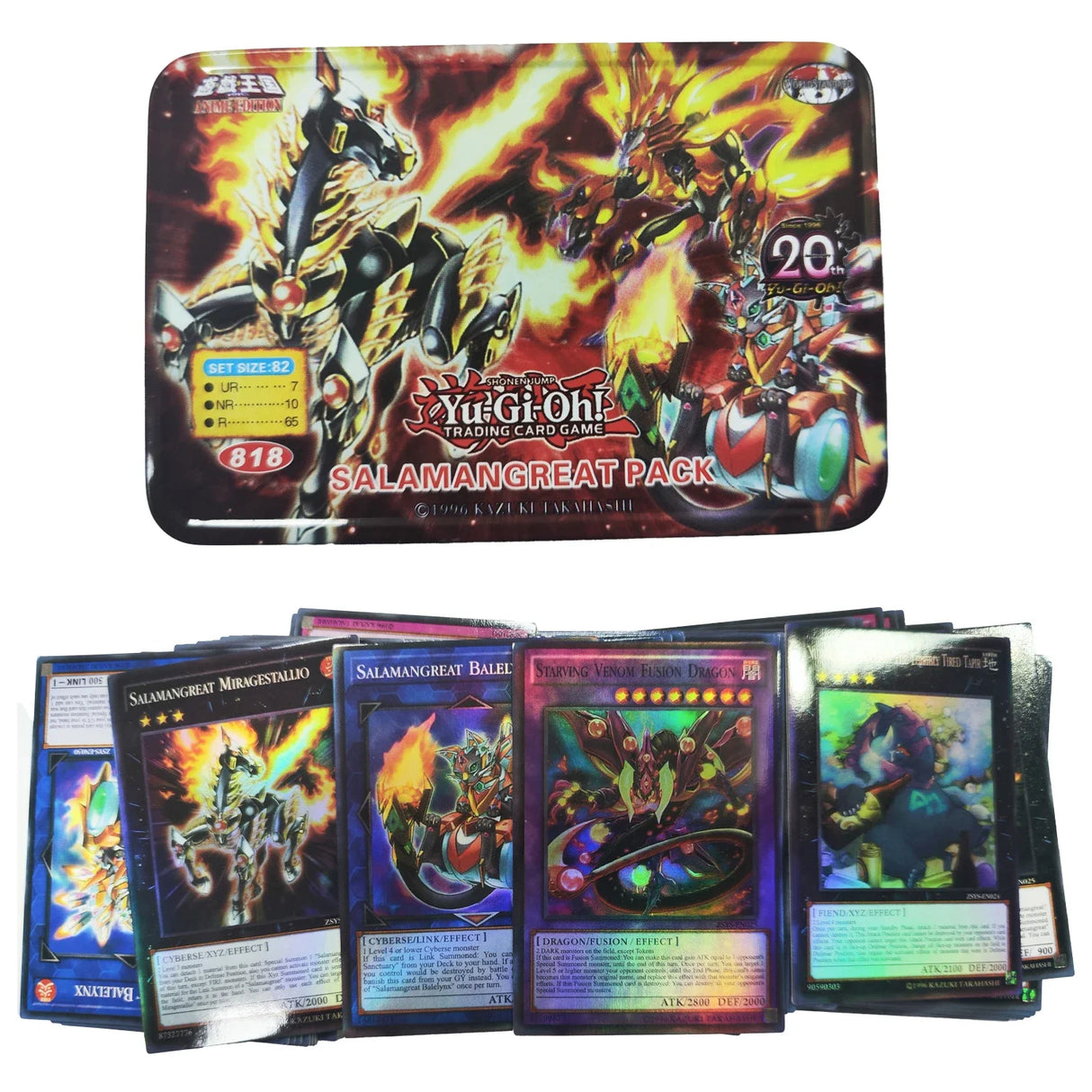 Yu Gi Oh Cards EXODIA PACK Card English Holographic Golden White Dragon Duel Game Collection Card with Tin Box