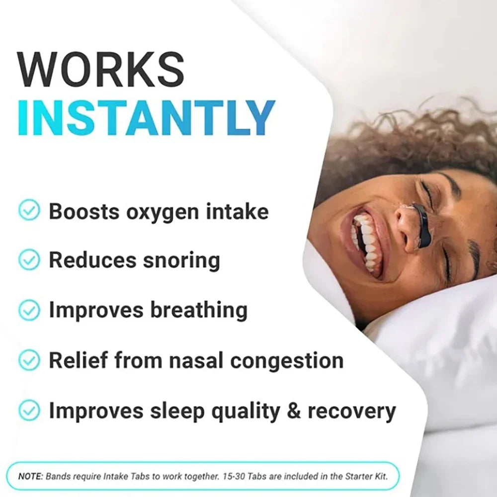 Sport Nasal Dilator Sleep Nose Breathing Anti-Snoring Magnetic Nasal Strips Nasal Strips Breathing Boost Oxygen Intake